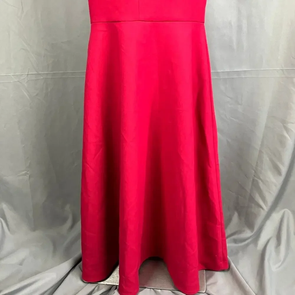 Likely Misisco Fuchsia Off Shoulder Gown Size 6 Trumpet Evening Prom Bridesmaid - Picture 6 of 11